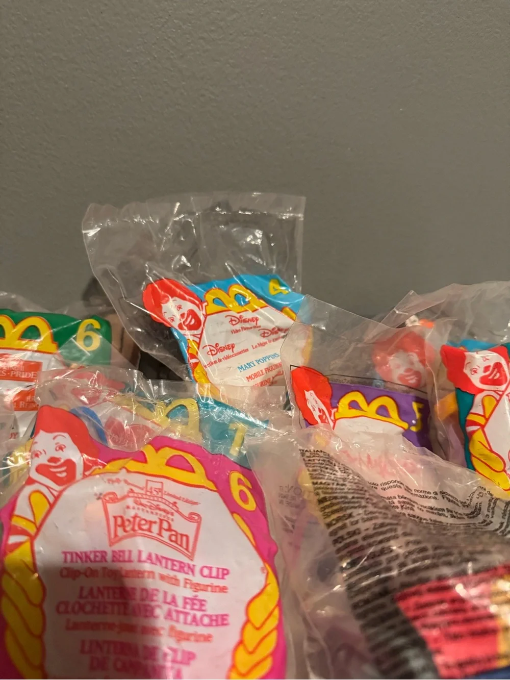 Vintage lot of McDonald’s Happy Meal Kids Toys
